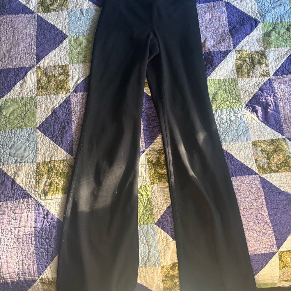 90 Degree By Reflex Black Flare Pants